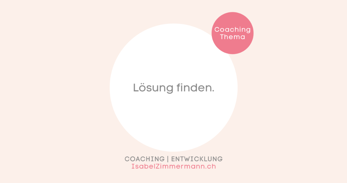 Lösung finden